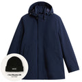 Woolrich Barrow Mac Coat Soft Shell Jas Navy