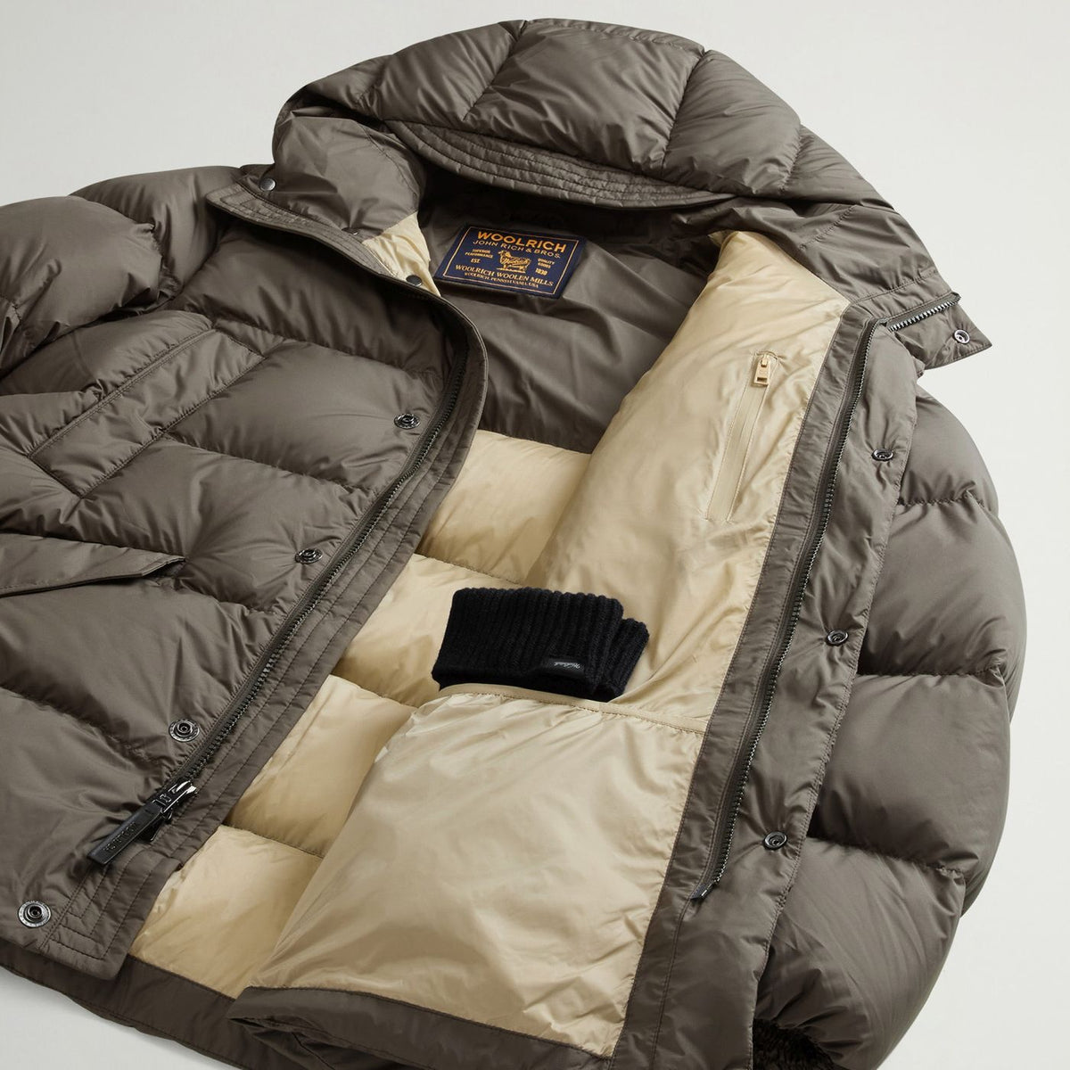 Woolrich Cloud Davis Parka Donker Groen