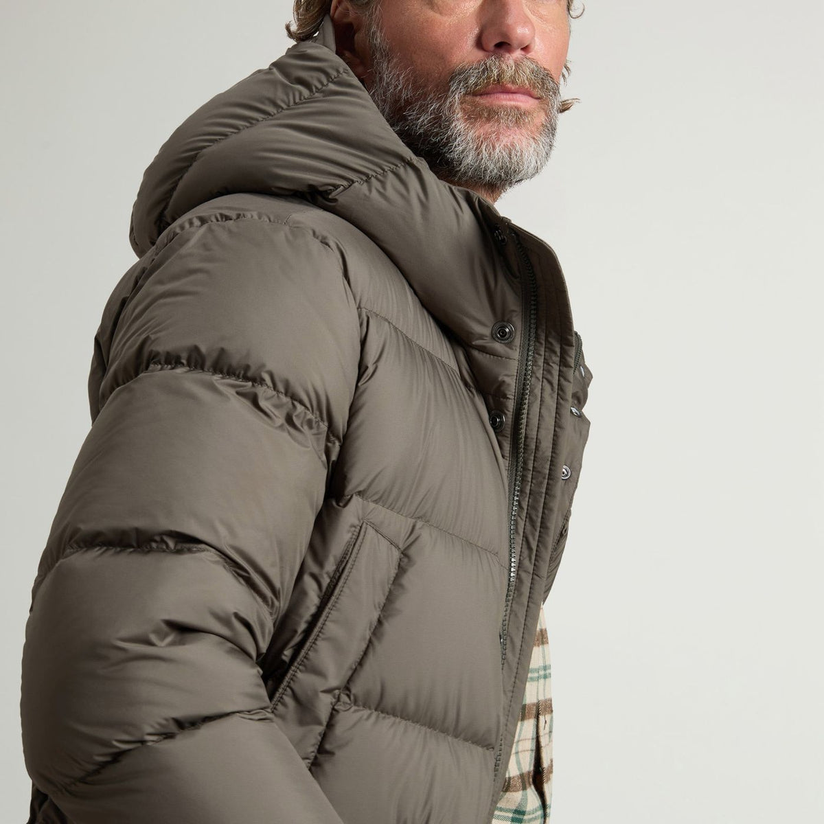 Woolrich Cloud Davis Parka Donker Groen