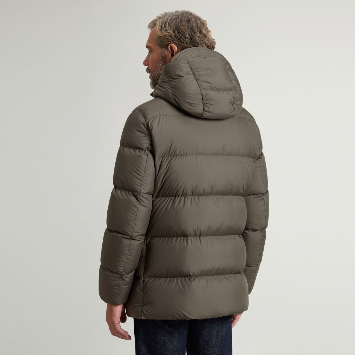 Woolrich Cloud Davis Parka Donker Groen