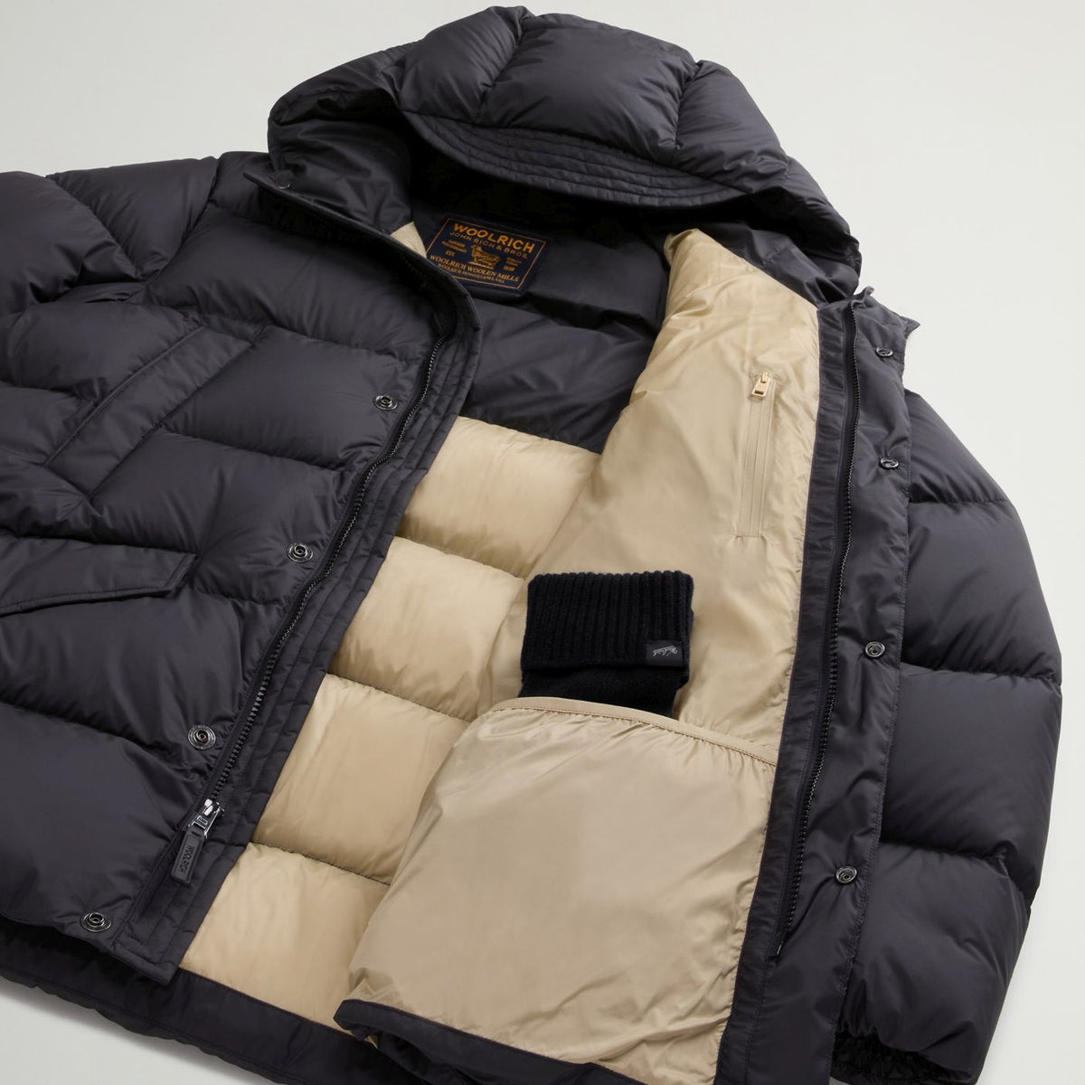 Woolrich Cloud Davis Parka Zwart