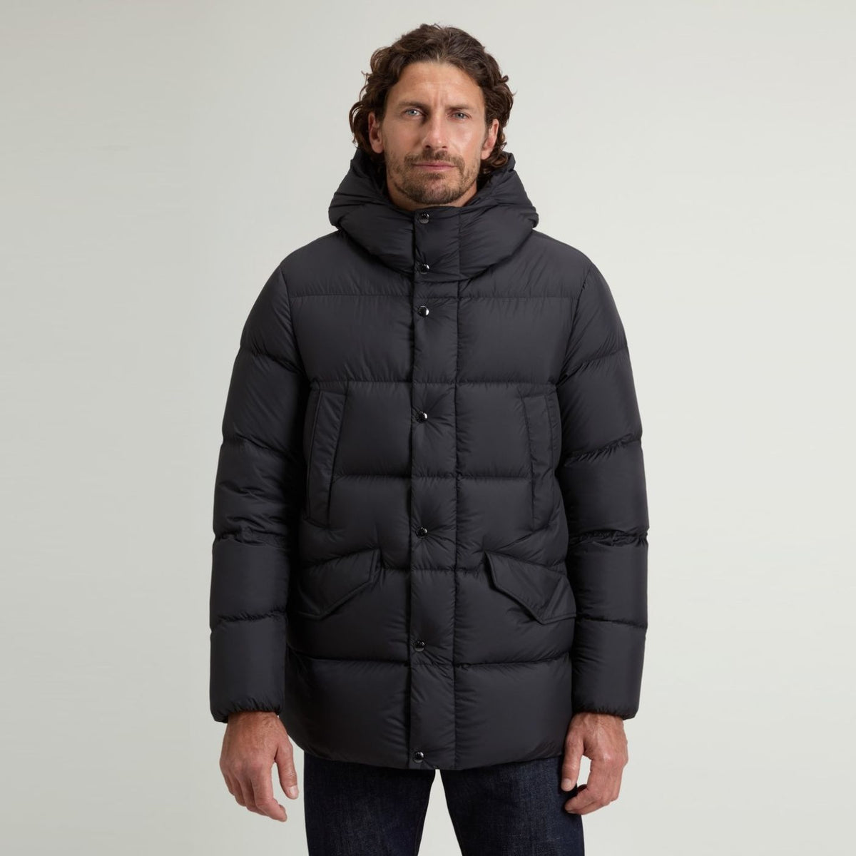 Woolrich Cloud Davis Parka Zwart