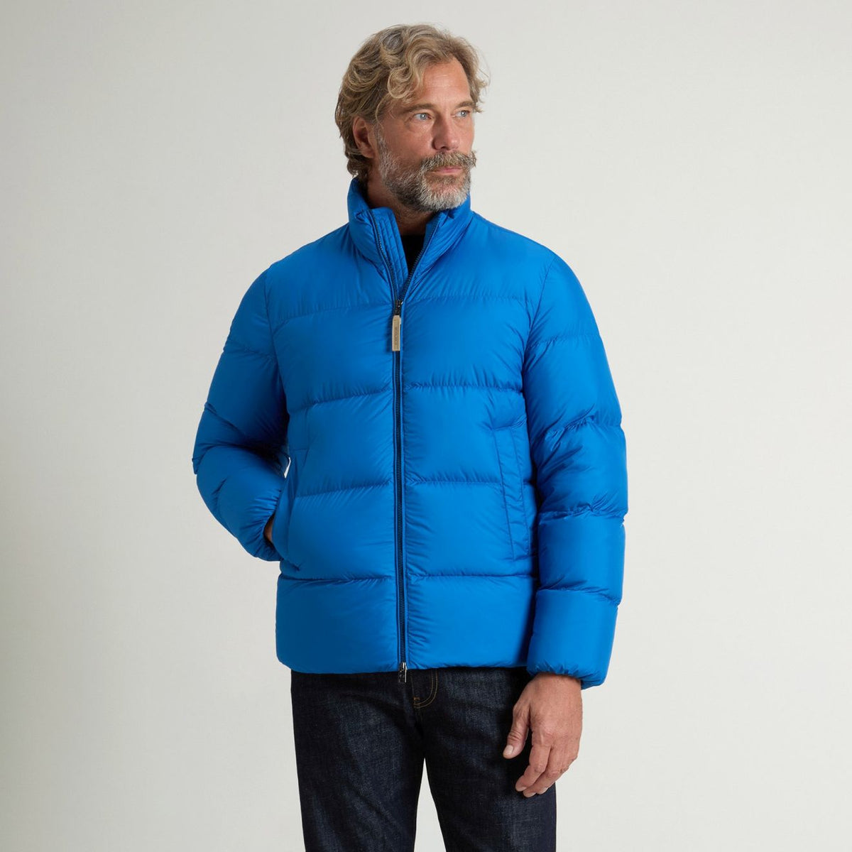 Woolrich Cloud Eagle Puffer Blauw