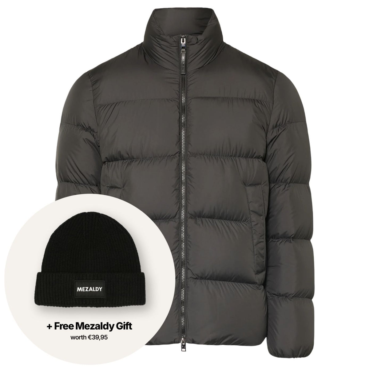 Woolrich Cloud Eagle Puffer Zwart