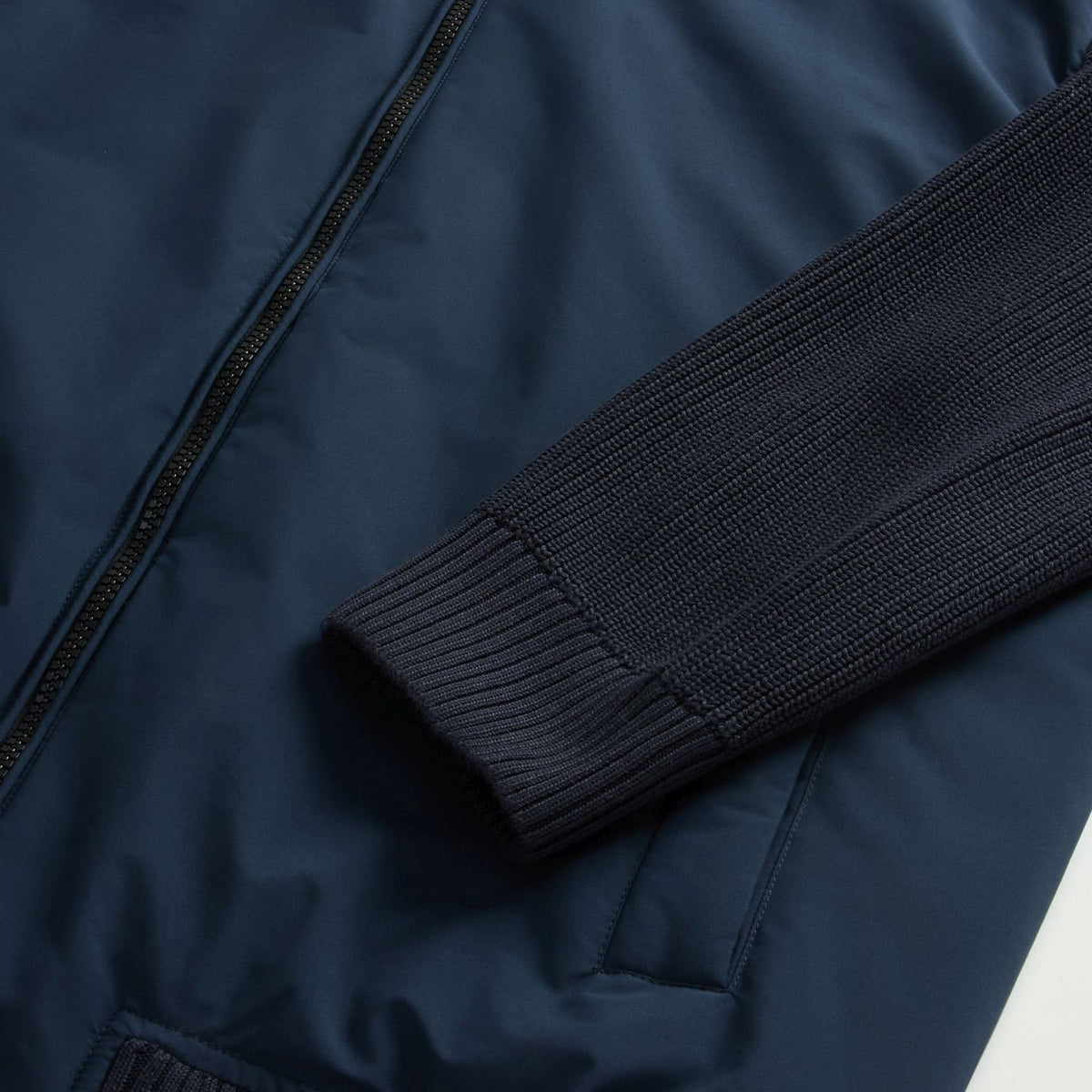 Woolrich Cloud Hybrid Jas Navy