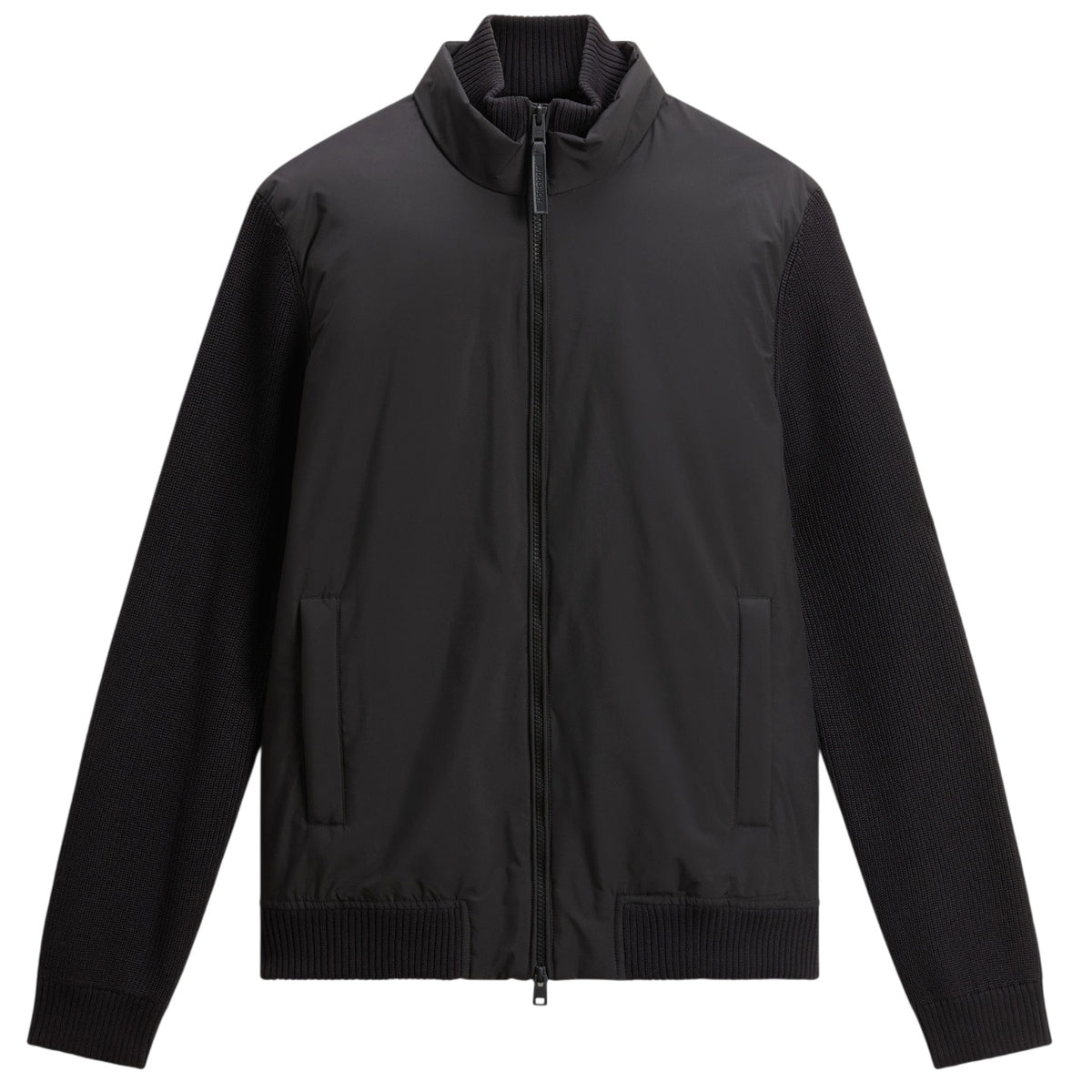 Woolrich Cloud Hybrid Jas Zwart