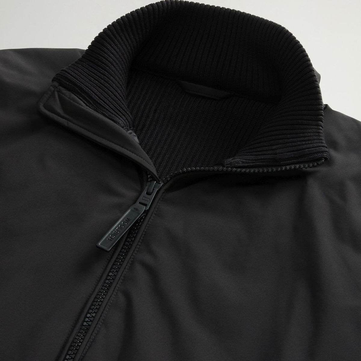 Woolrich Cloud Hybrid Jas Zwart