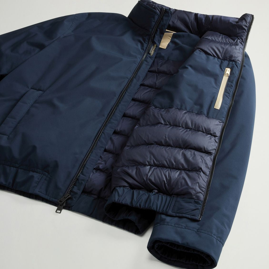 Woolrich Cloud Lewis Bomber Jas Navy