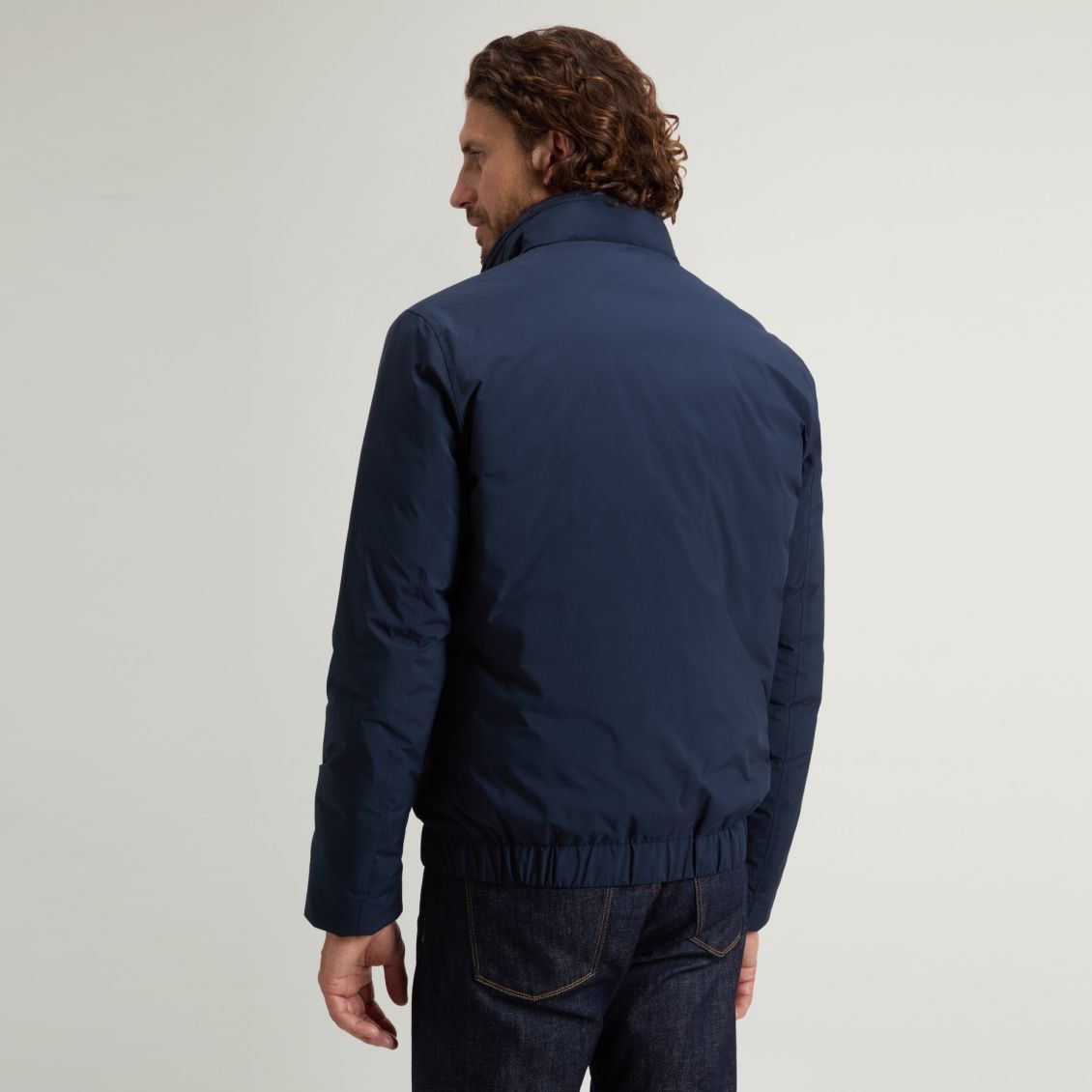 Woolrich Cloud Lewis Bomber Jas Navy