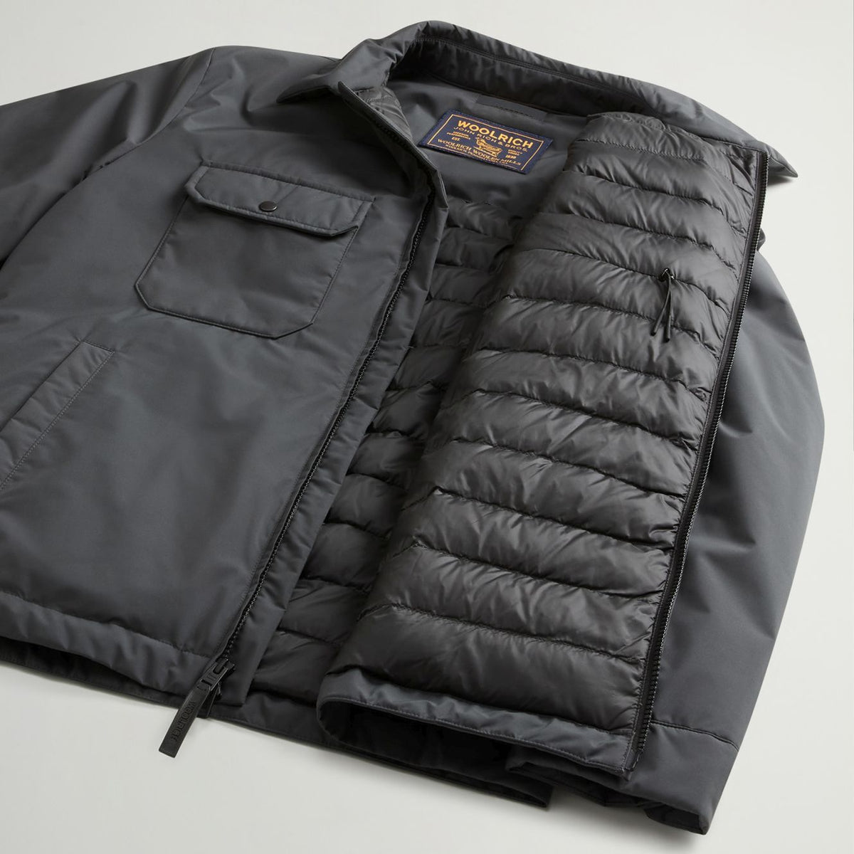 Woolrich Cloud Overshirt Antraciet