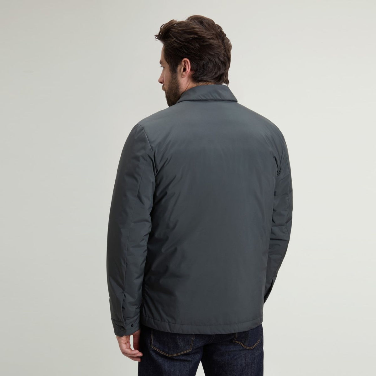 Woolrich Cloud Overshirt Antraciet