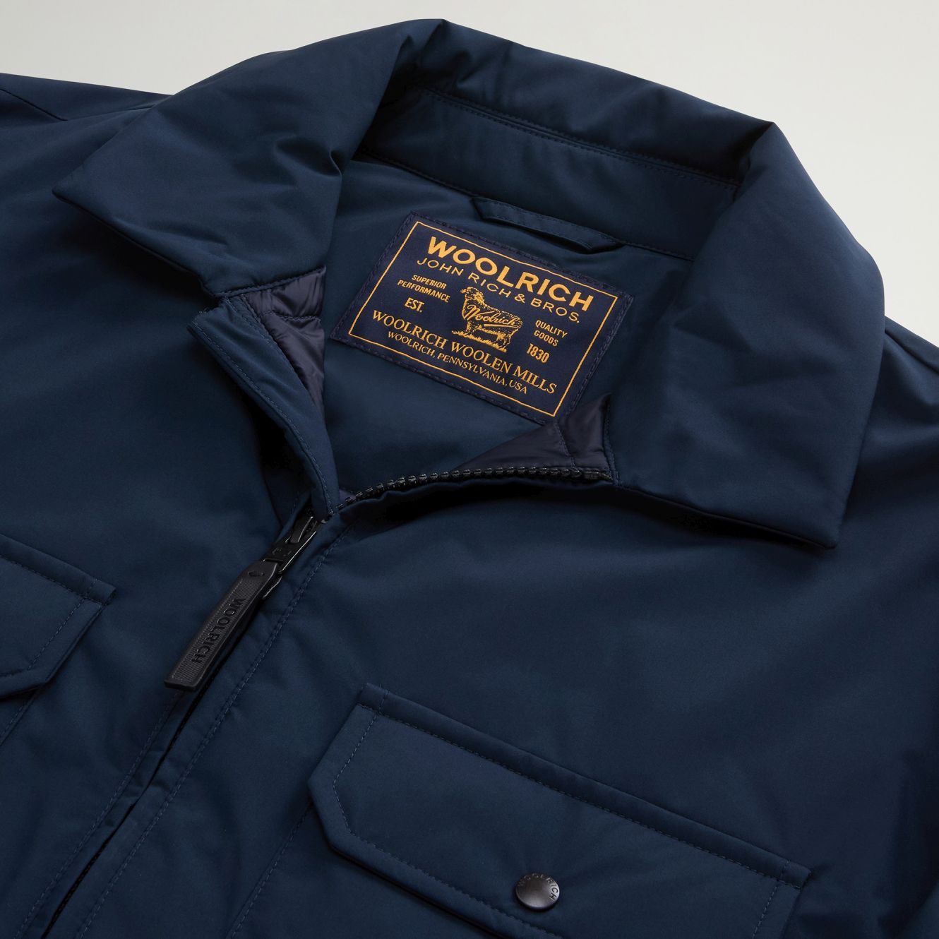 Woolrich Cloud Overshirt Navy