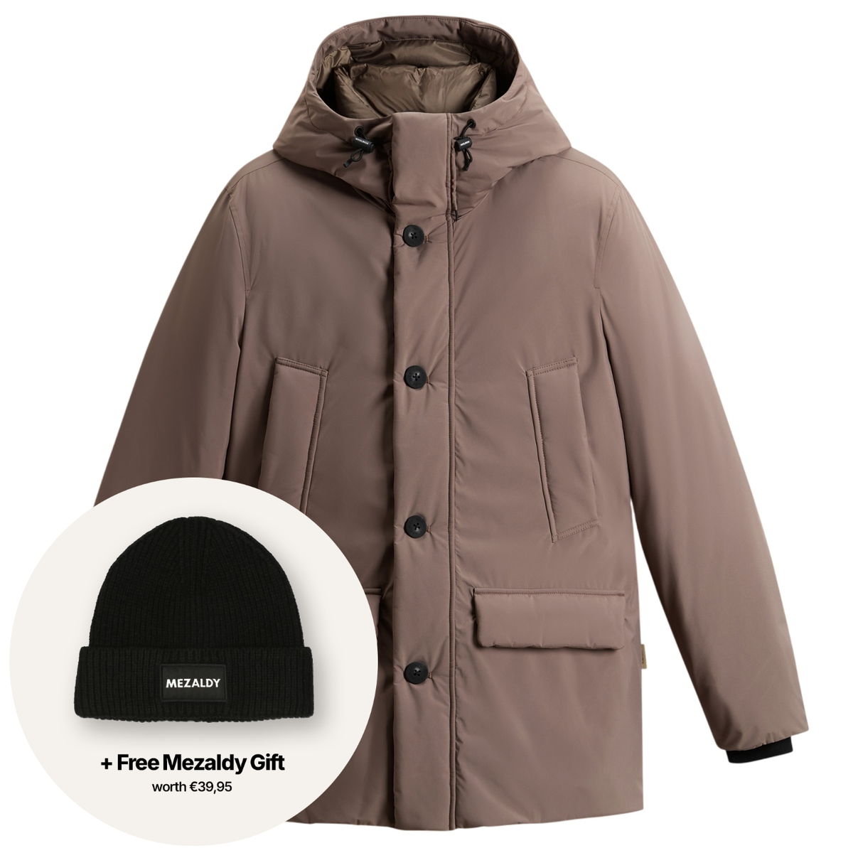 Woolrich Cloud Parka Bruin