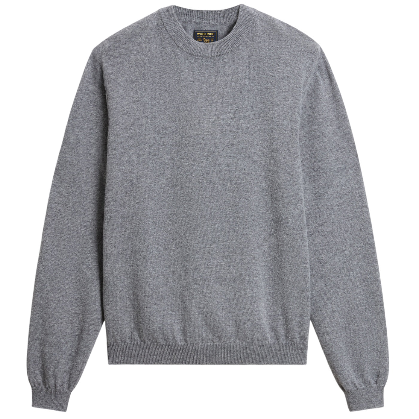 Woolrich Lambswool Sweater Grijs