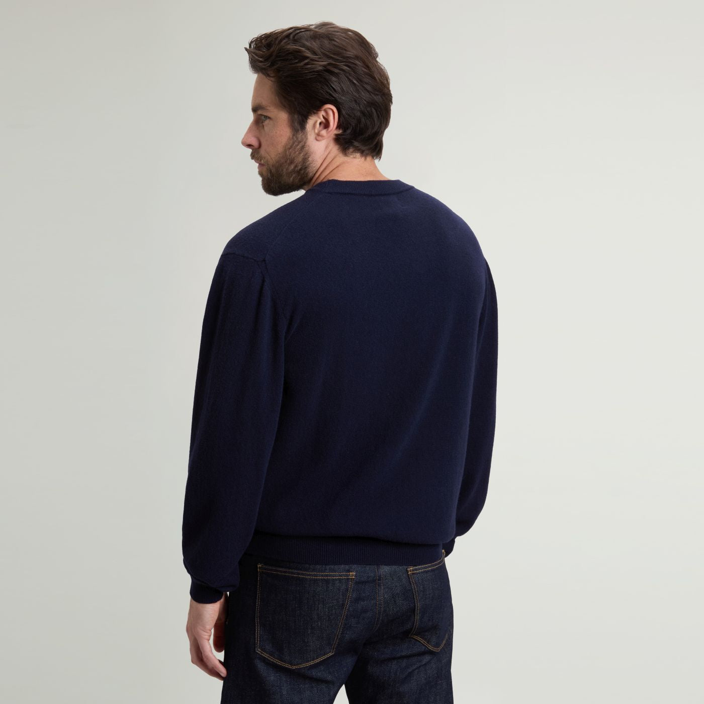 Woolrich Lambswool Sweater Navy
