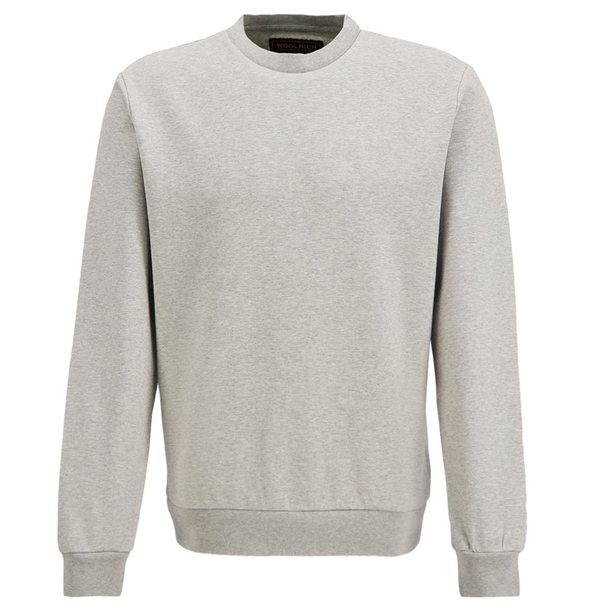 Woolrich Logo Interlock Sweater Grijs