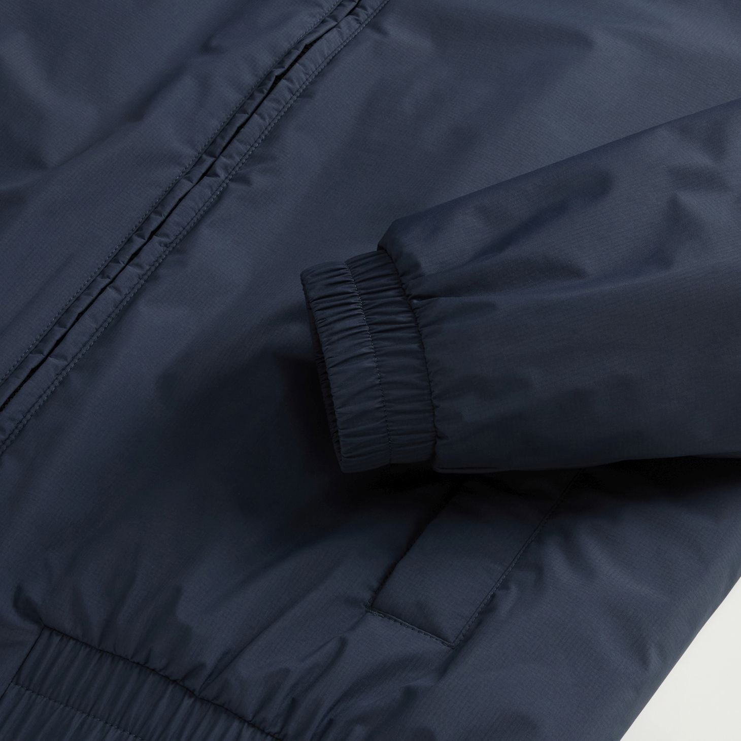 Woolrich Micro Ripstop Hooded Jas Navy