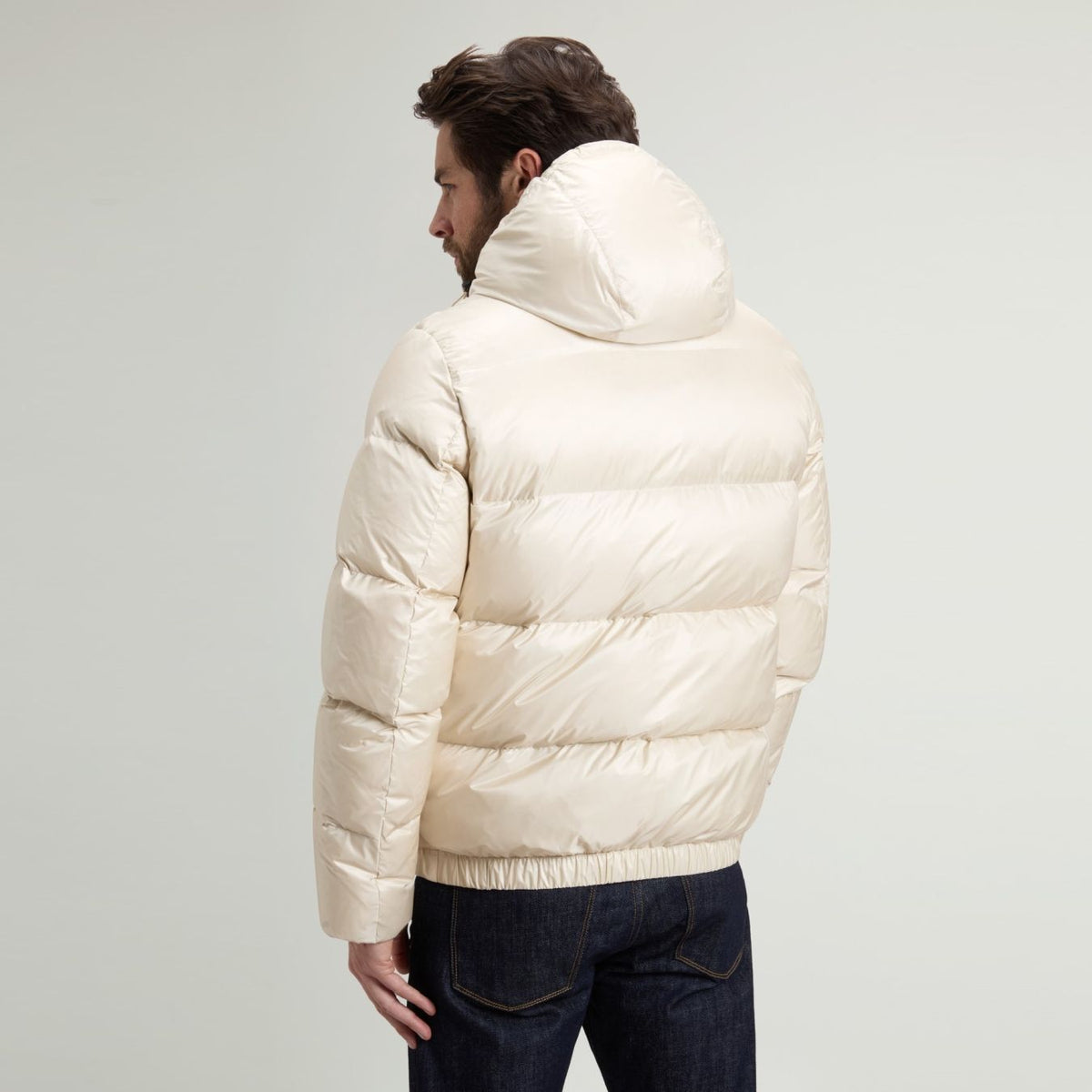 Woolrich Pertex Puffer Beige