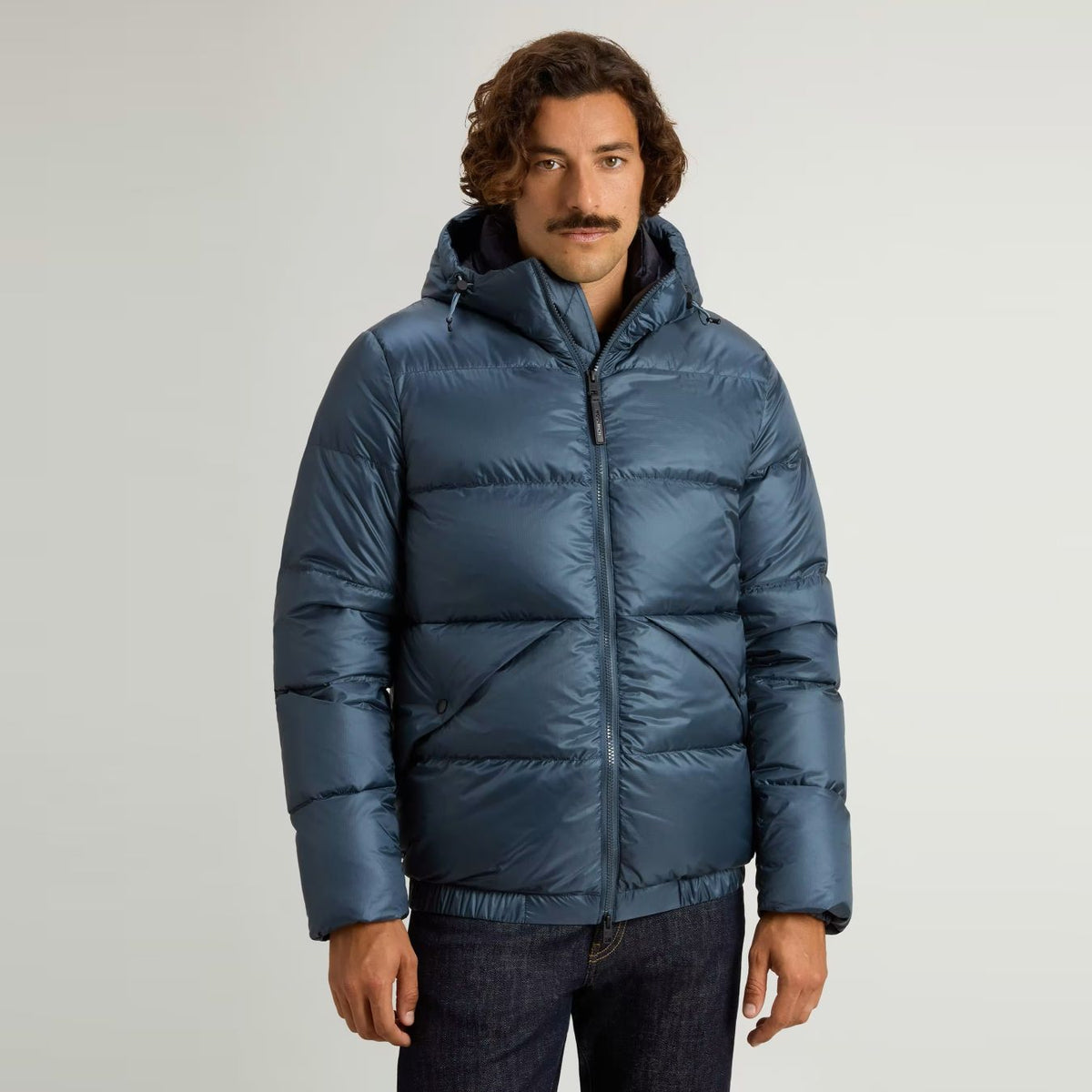 Woolrich Pertex Puffer Blauw