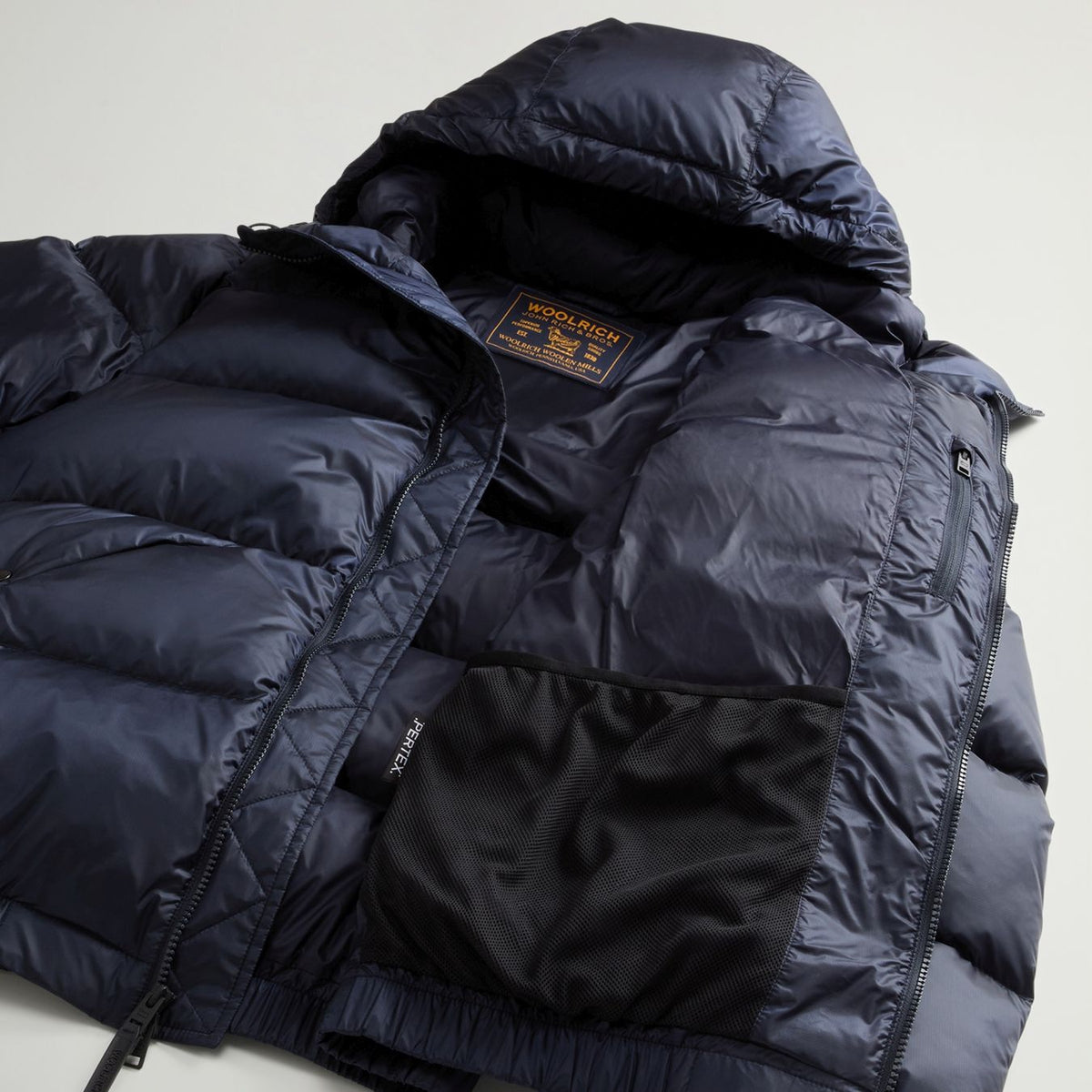 Woolrich Pertex Puffer Navy