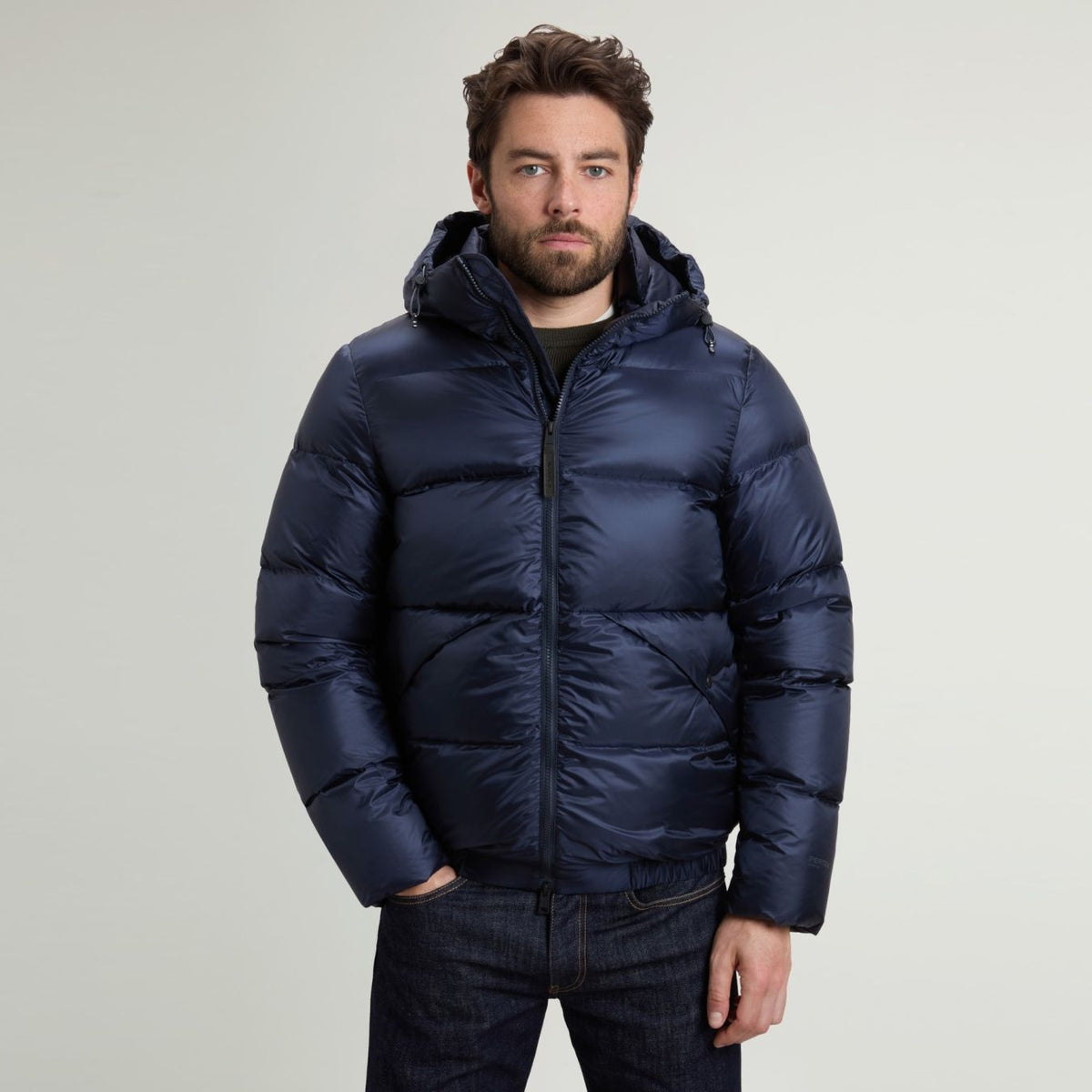 Woolrich Pertex Puffer Navy