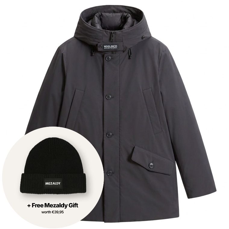 Woolrich Stretch Arctic Parka Antraciet