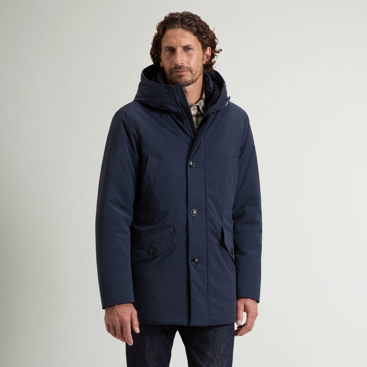 Woolrich Stretch Arctic Parka Navy