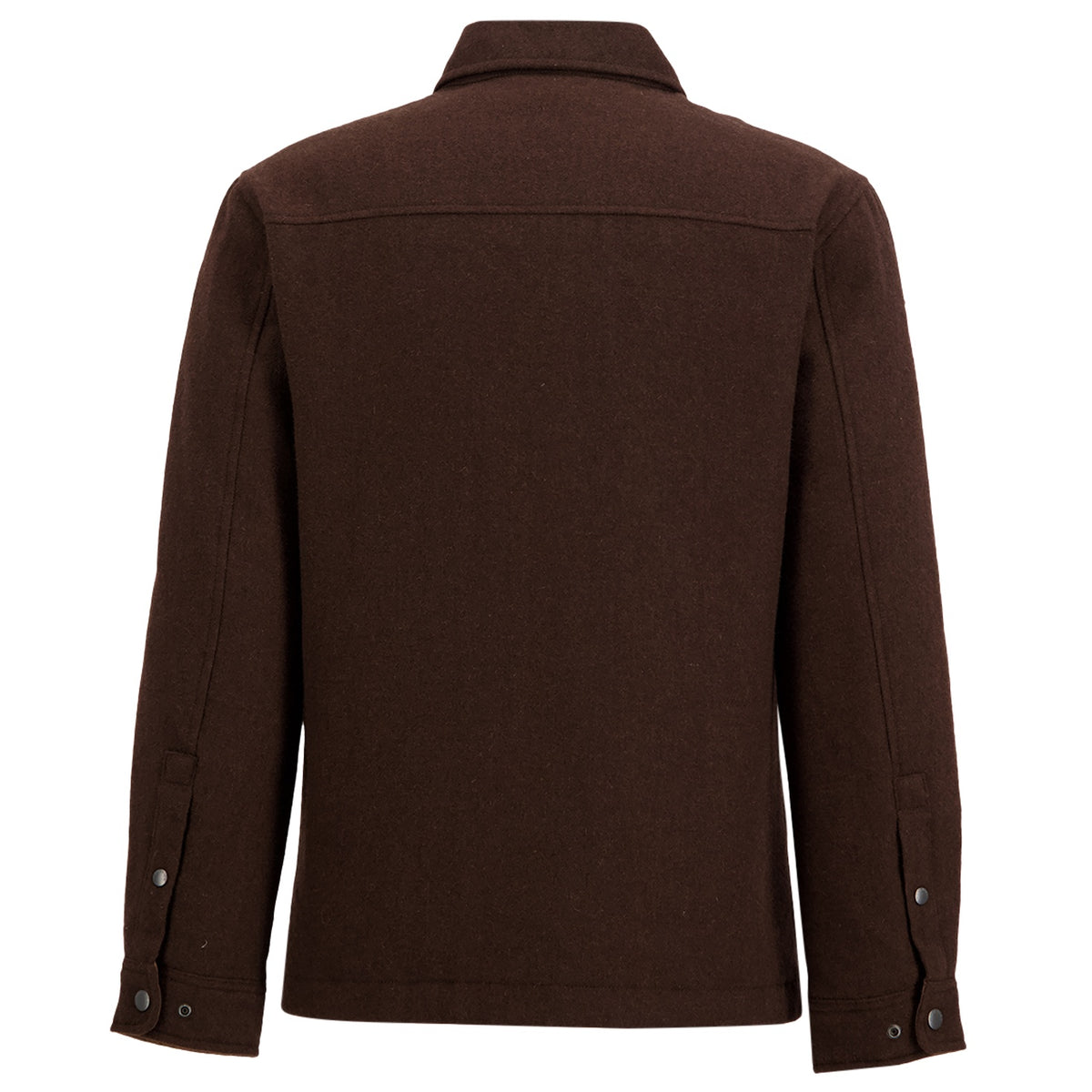 Woolrich Wool Alaskan Overshirt Bruin